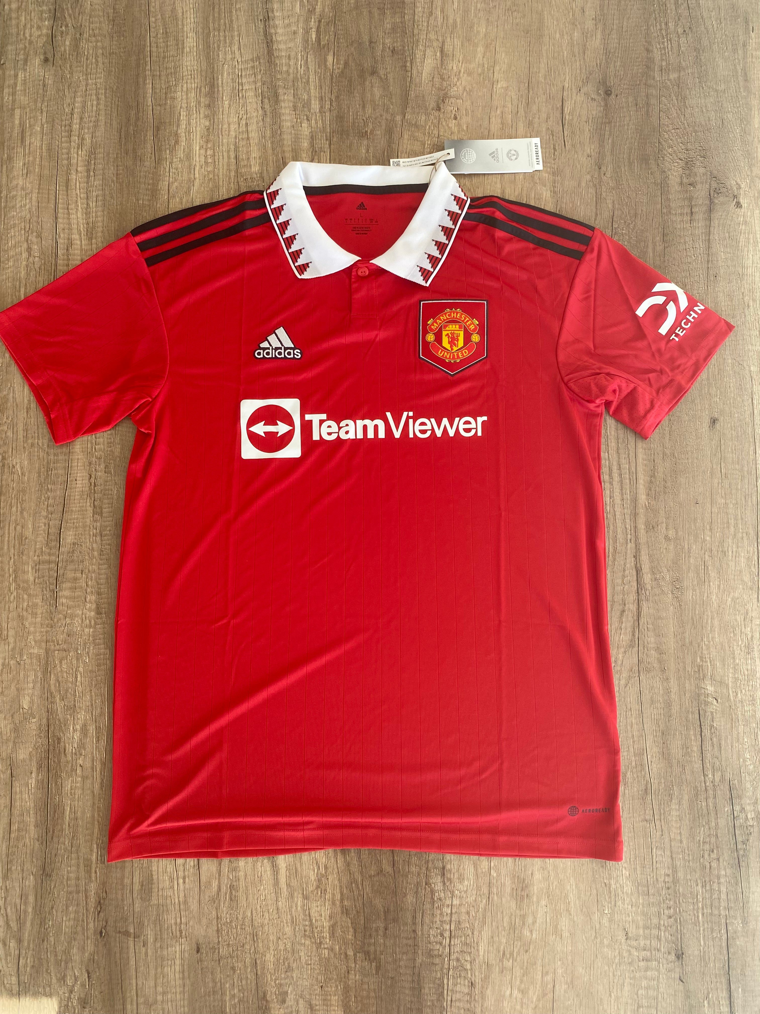 Maillot Domicile Manchester United 2022/2023 - Taille S - Adidas - Occasion Très Bon état