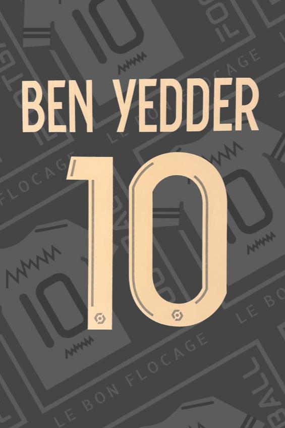 Flocage officiel - Monaco, Ben Yedder, 2023/2024, domicile