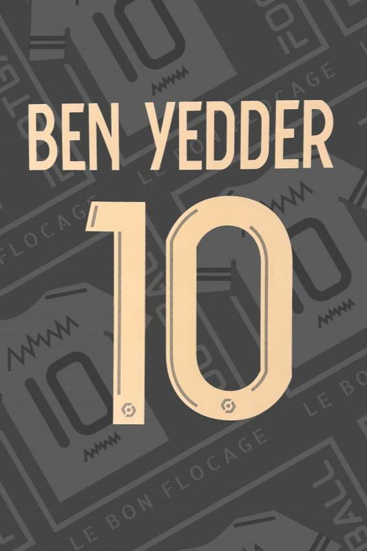 Flocage officiel - Monaco, Ben Yedder, 2023/2024, domicile