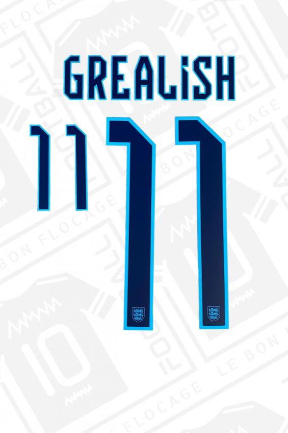 Impresión oficial - Inglaterra, Grealish, 2022/2023, Local