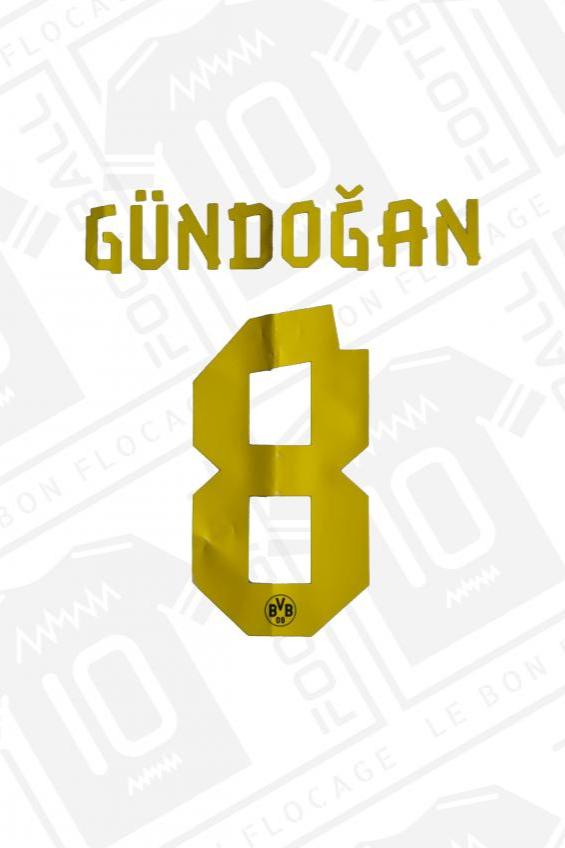 Flocado oficial - Dortmund, Gundogan, 2012/2013, visitante