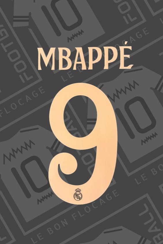 Selección oficial - Real Madrid, Mbappé, 2024/2025, tercera