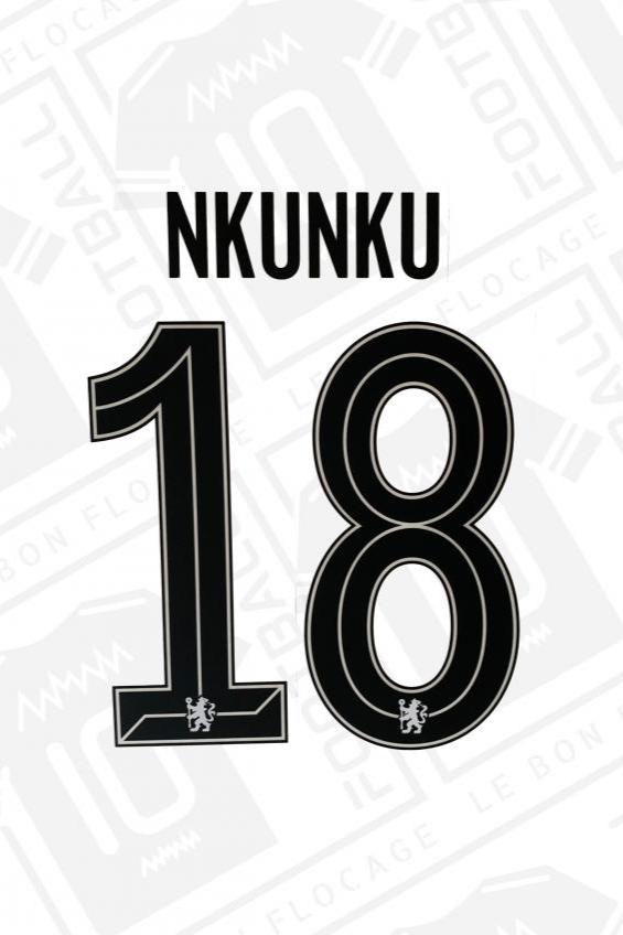 Impresión oficial - Chelsea, Nkunku, 2023/2024, tercera