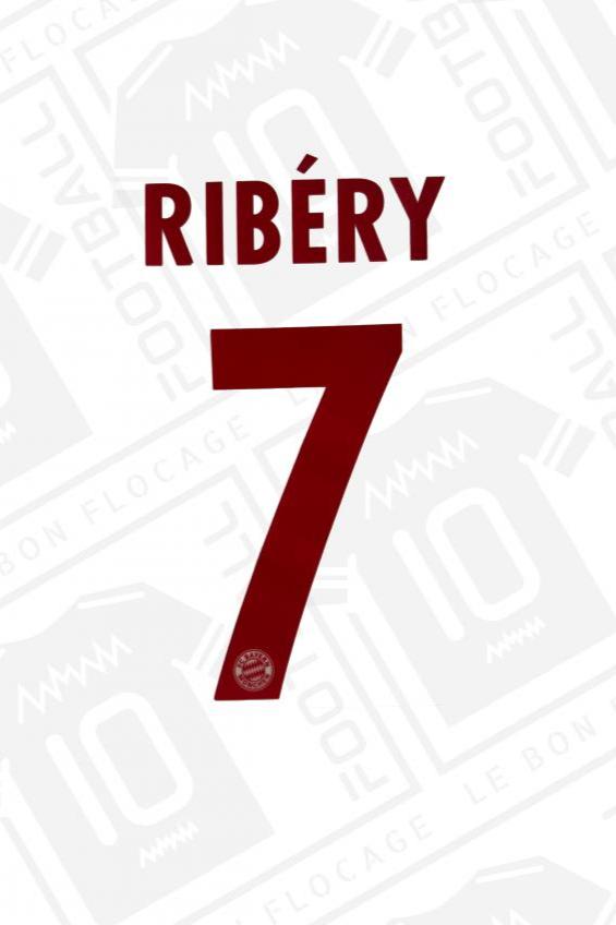 Official flocking - Bayern, Ribéry, 2008/2009, third