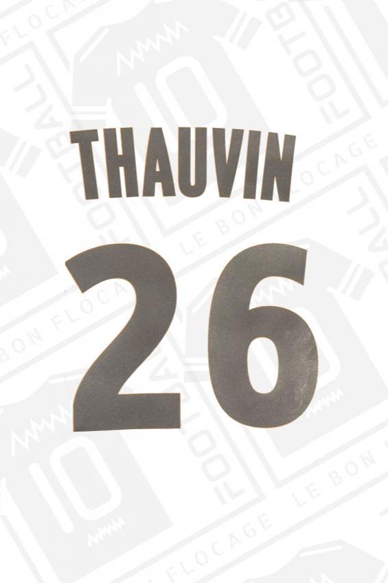 Official flocking - Marseille, Thauvin, 2019/2020, third