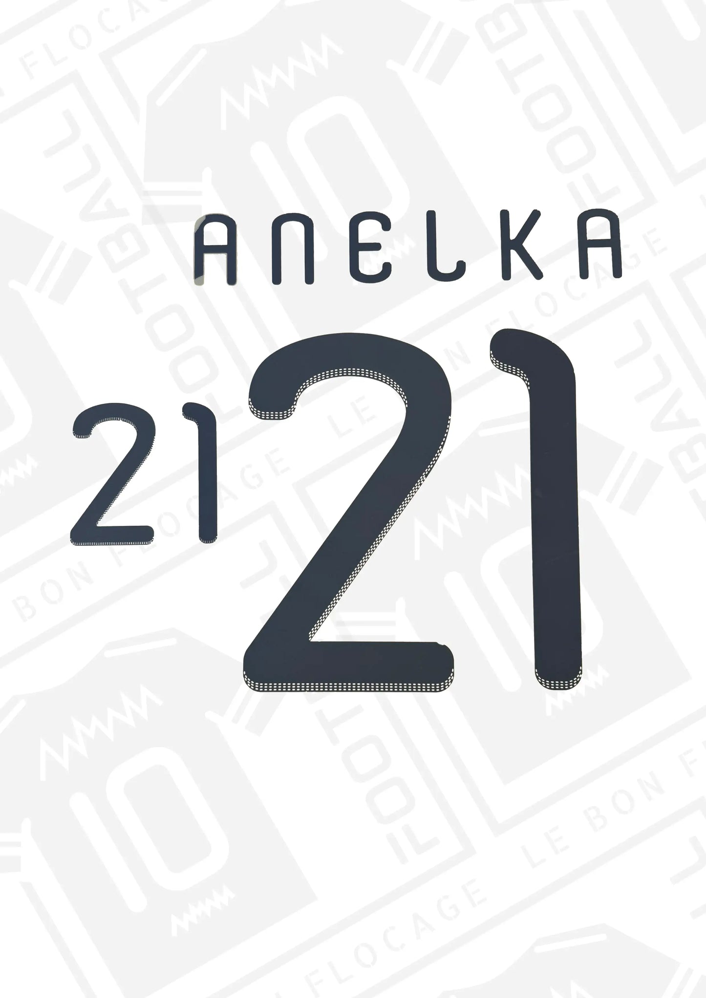 Flocage officiel - France, Anelka, 2010, extérieur