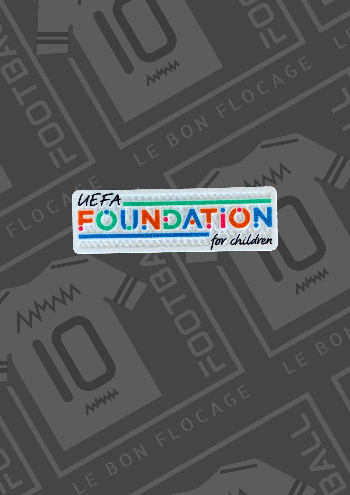 Parche oficial de la Fundación UEFA