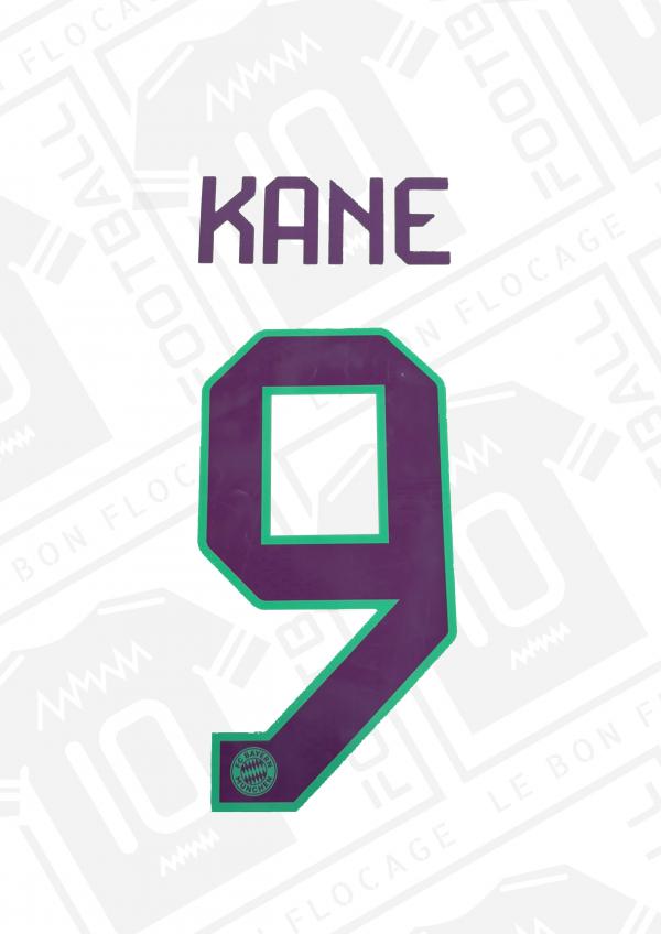 Official Print - Bayern, Kane, 2023/2024, Away
