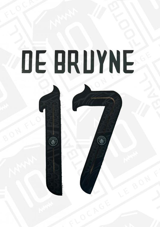 Flocage officiel - Manchester City, De Bruyne, 2023/2024, Nouvel an chinois