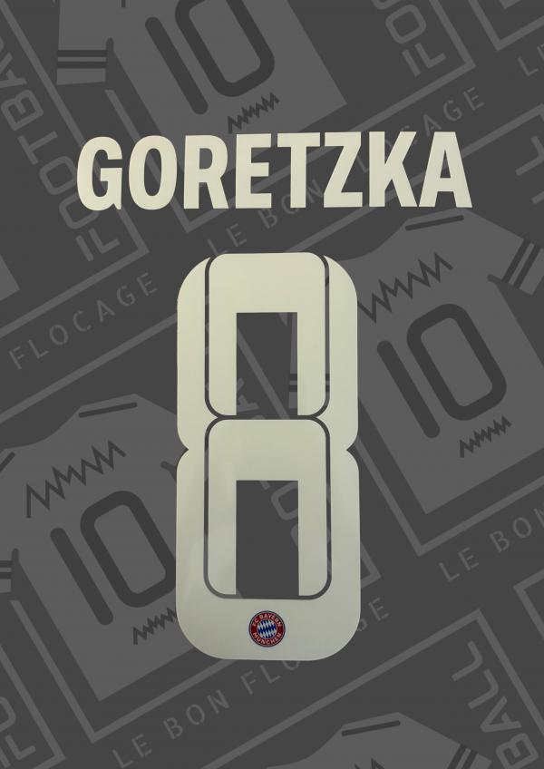 Official Print - Bayern, Goretzka, 2022/2023, Home