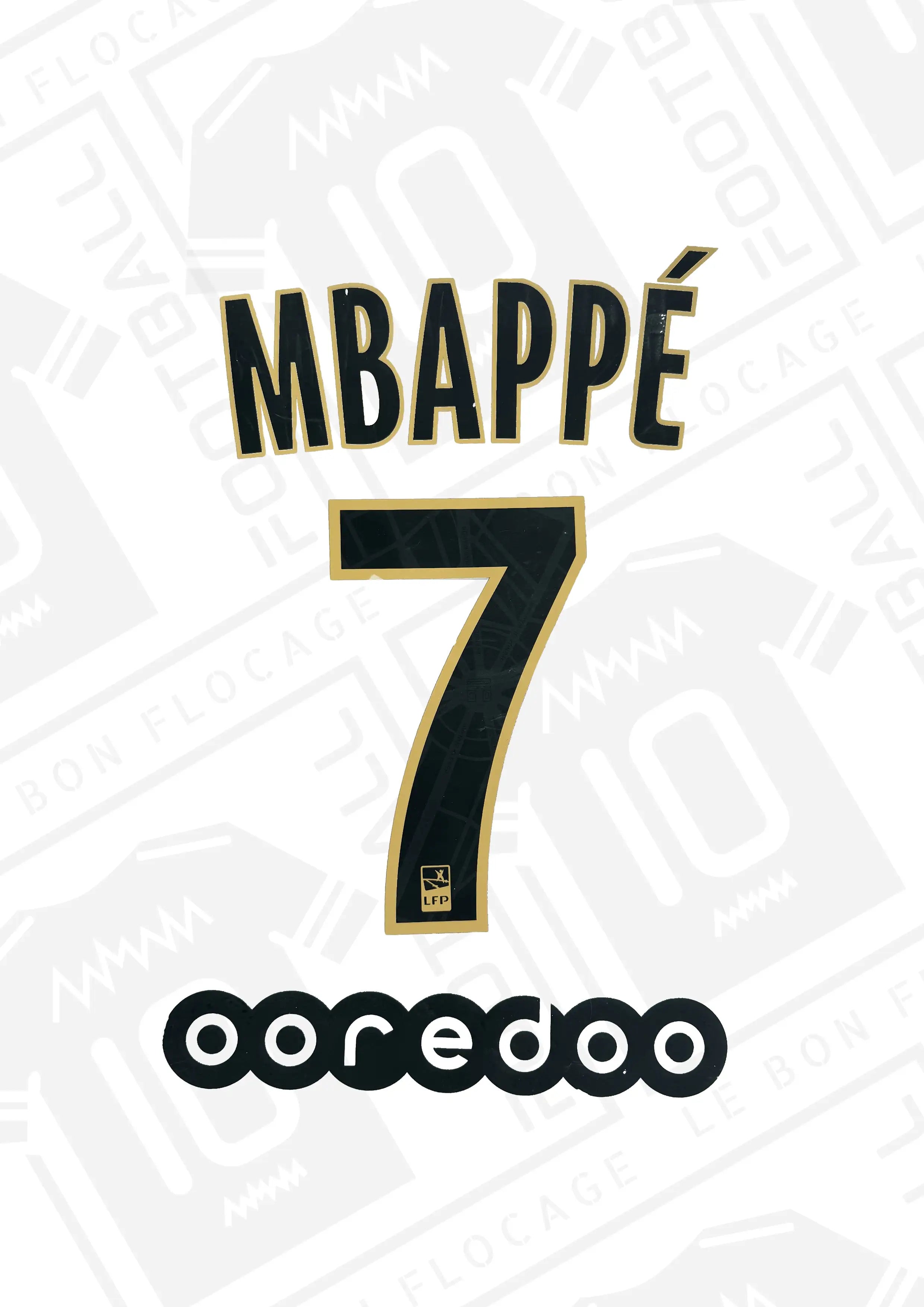 Flocage officiel - PSG, Mbappé, 2018/2019, third Flocage officiel - PSG, Mbappé, 2018/2019, third