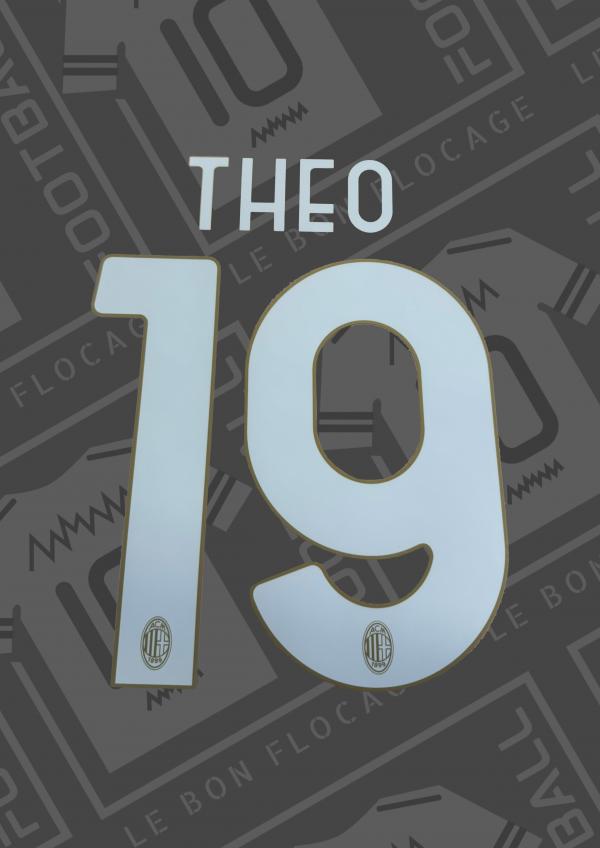Selección oficial - AC Milan, Theo, 2022/2023, cuarto