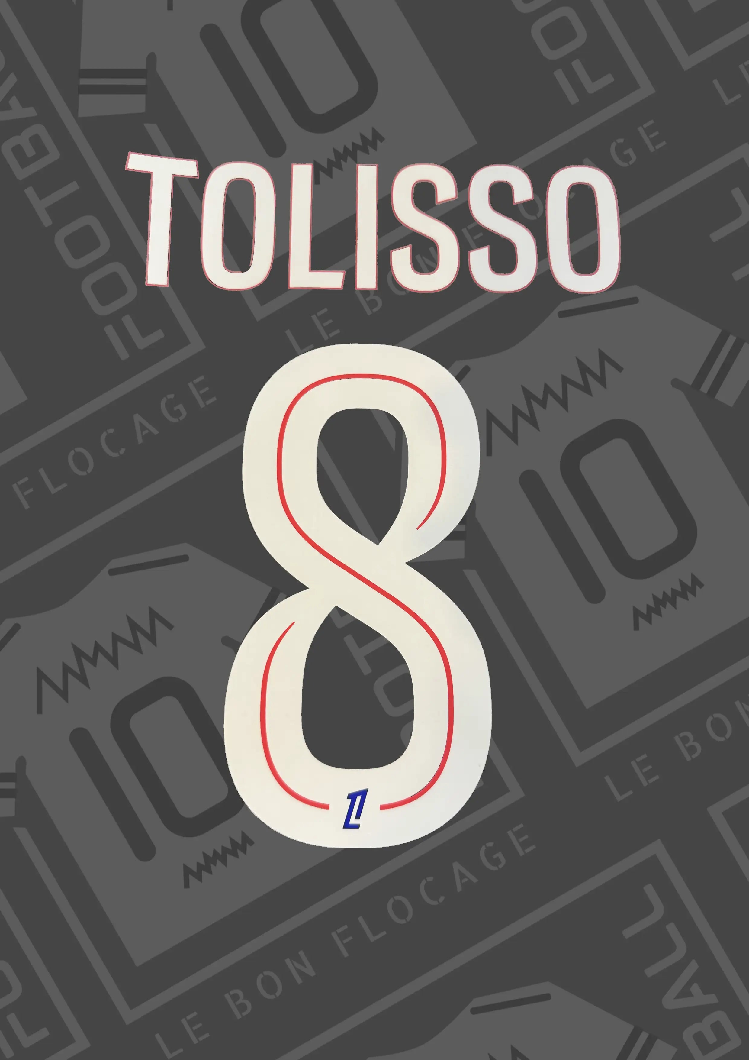 Official flocking - Nice, Sanson, 2024/2025, exterior - Le Bon Flocage