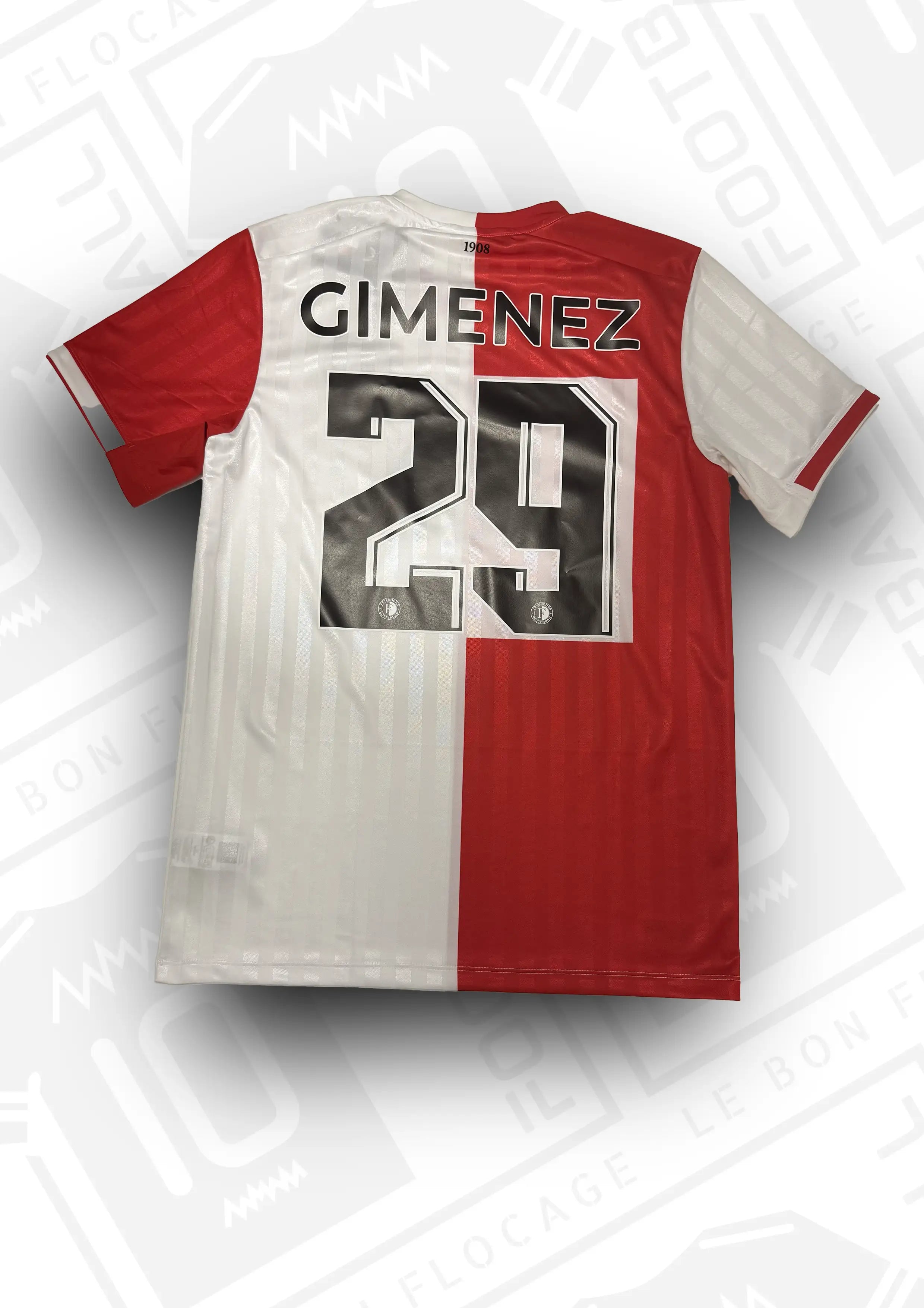 Maillot football vintage domicile Feyenoord Rotterdam saison