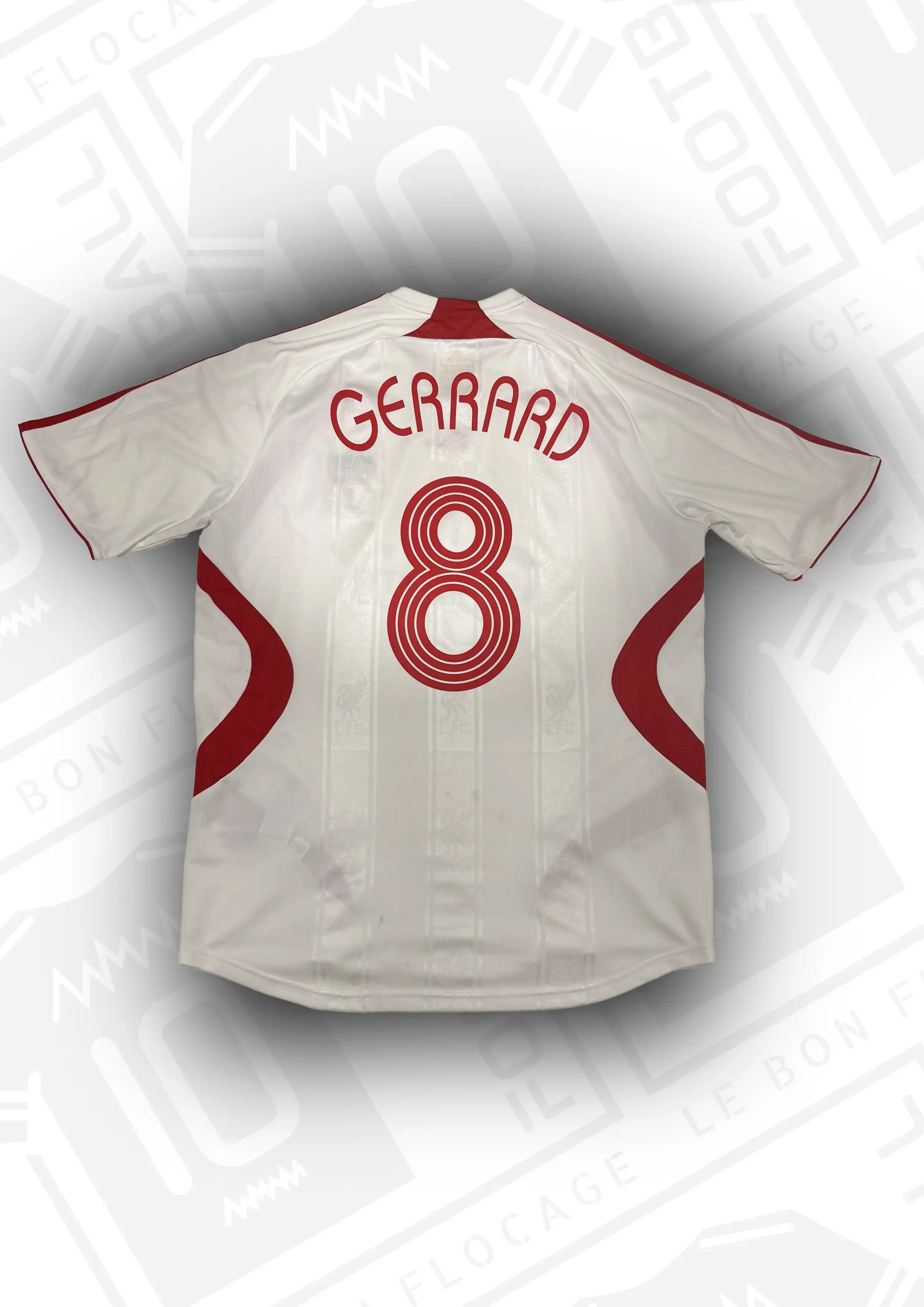 Maillot de foot Liverpool Adidas 2007/2008 kit extérieur Carlsberg Maillot de foot Liverpool Adidas 2007/2008 kit extérieur Carlsberg