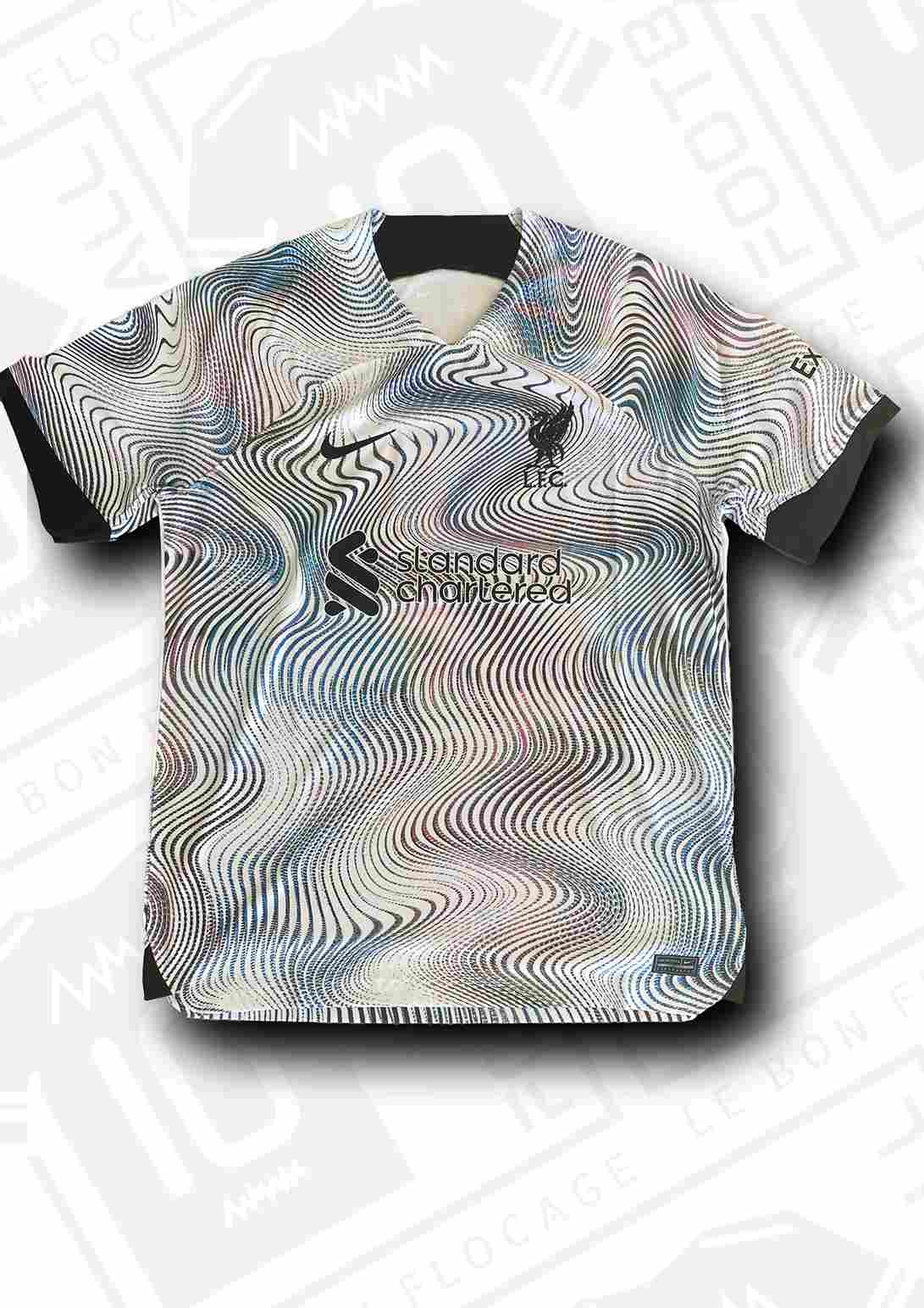 Camiseta visitante del Liverpool 2022/2023