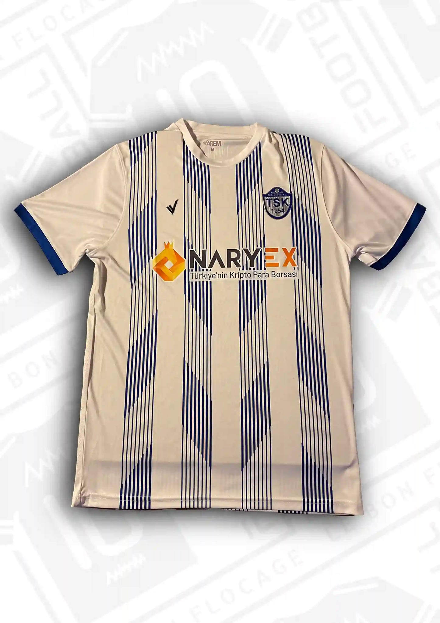 Camiseta - Tuzlaspor Arem, cuarto, 2021/2022, Pedersen - Talla M