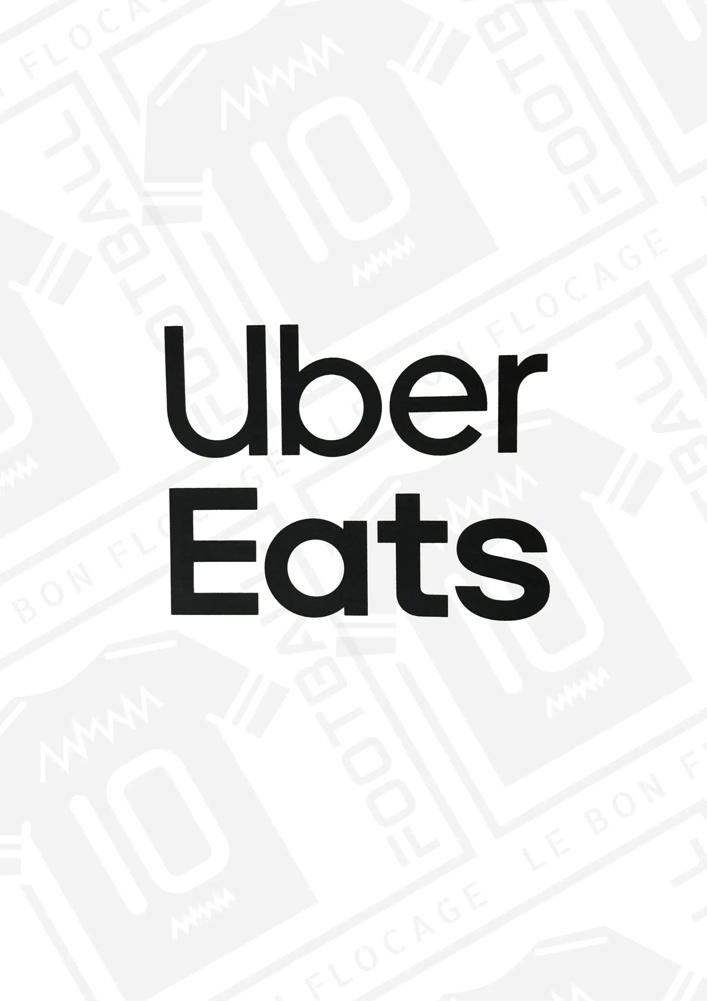 Patch officiel - Uber Eats, 2019/2020, extérieur