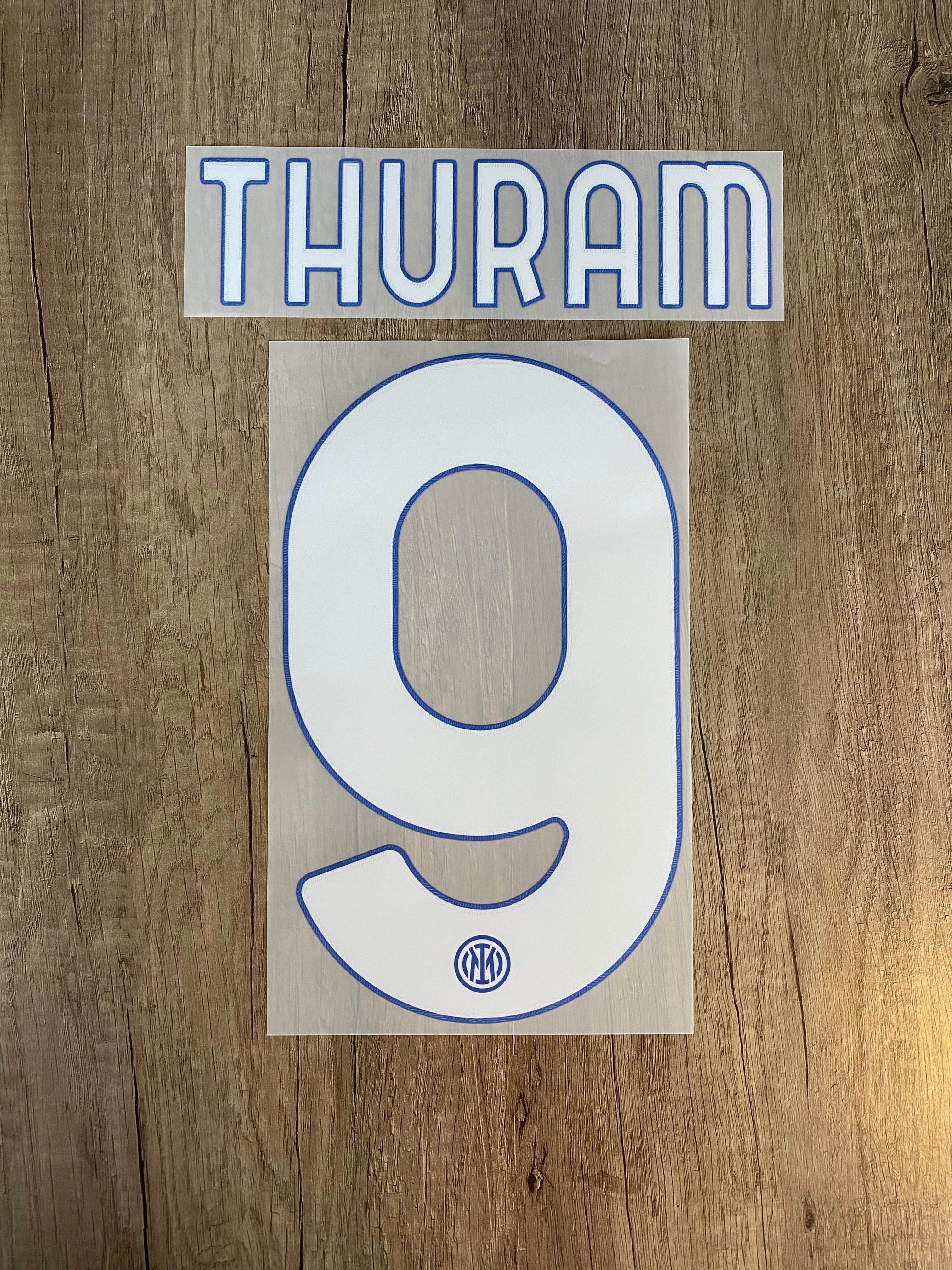 Flocage Inter Milan – Neuf Avec étiquettes, Personnalisation Possible