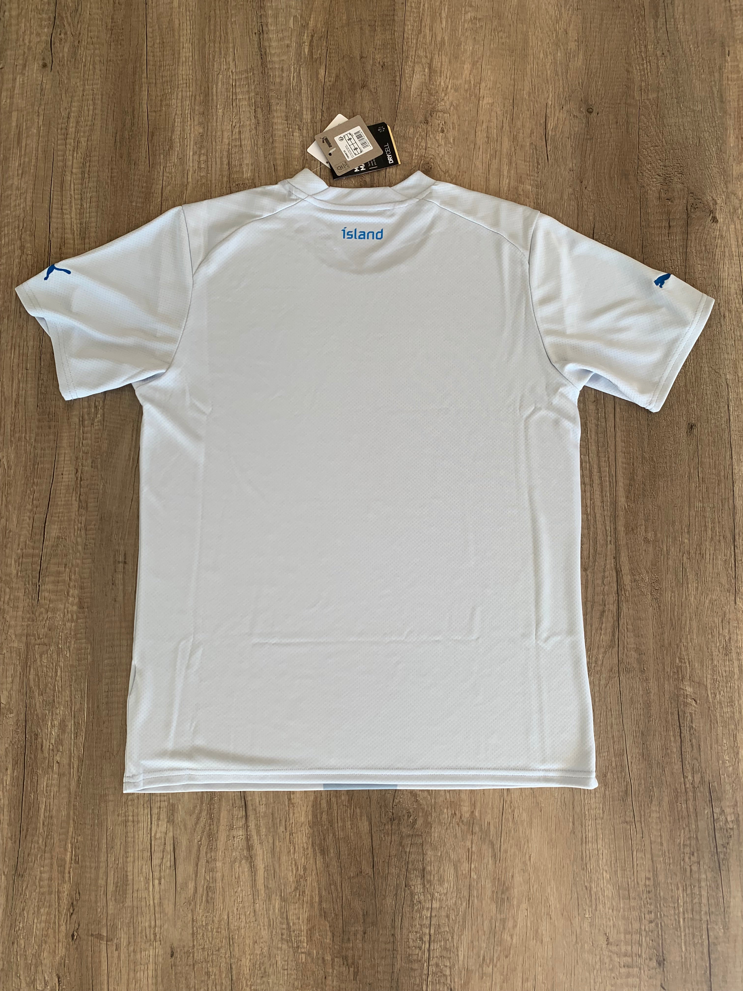 Maillot Extérieur Islande 2024-2025 Puma – Frank Lampard – Gris Taille L – Neuf