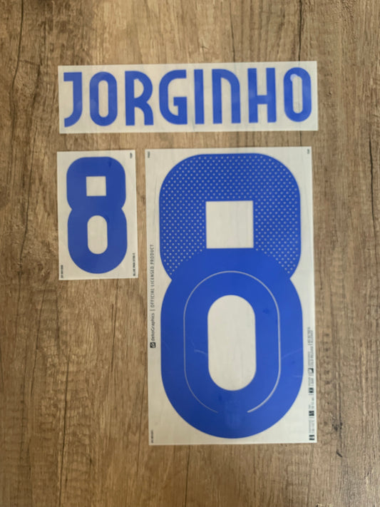 Flocage officiel - Italie, Jorginho, 2023/2024, extérieur