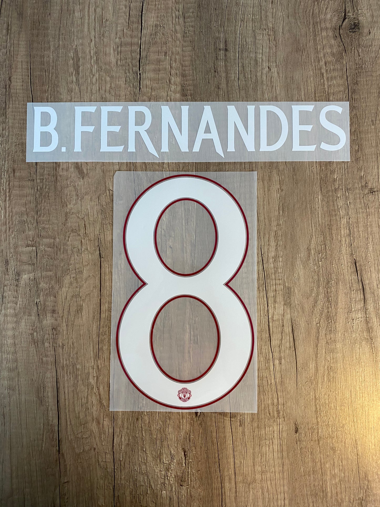 Flocage officiel - Manchester United, Fernandes, 2023/2024, extérieur