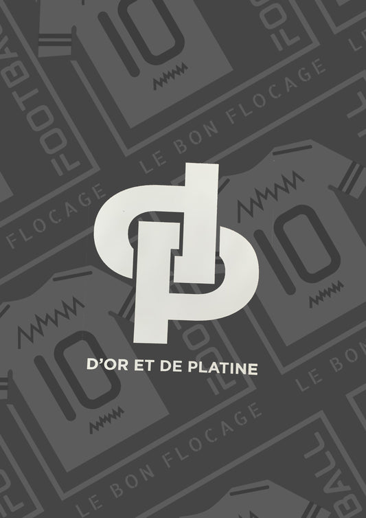 Patch officiel - D'Or & Platine - 2023/2024