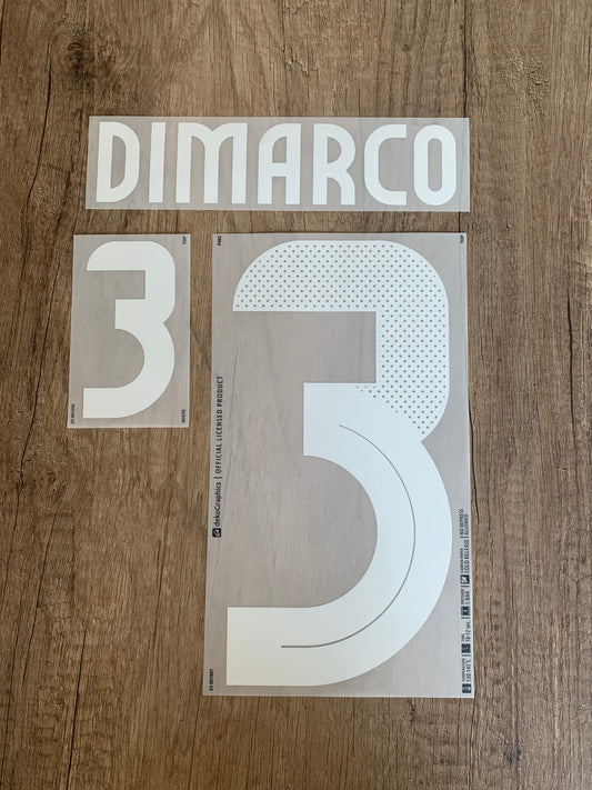 Flocage officiel - Italie, Dimarco, 2023/2024, domicile