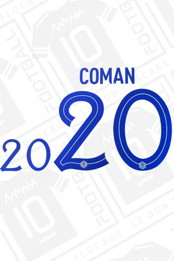 Flocage officiel - France, Coman, 2022/2023, extérieur