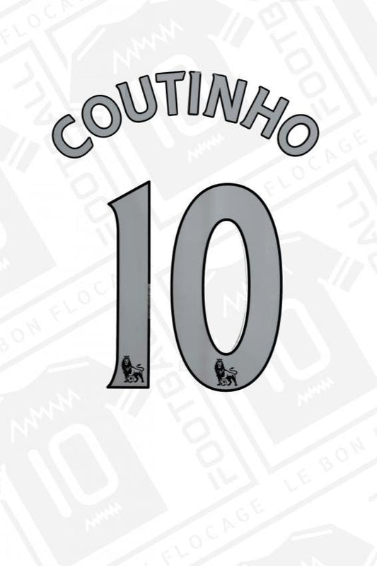 Flocage officiel - Liverpool, Coutinho, 2014/2015, domicile