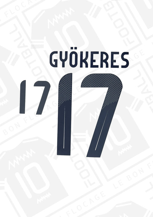 Flocage-officiel-Gyokeres-Suede-2024-domicile