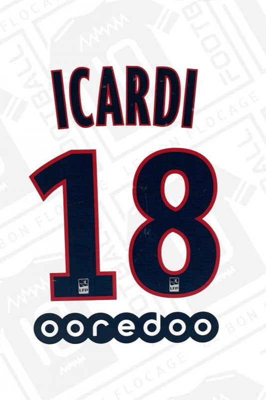 Flocage officiel - PSG, Icardi, 2019/2020, third