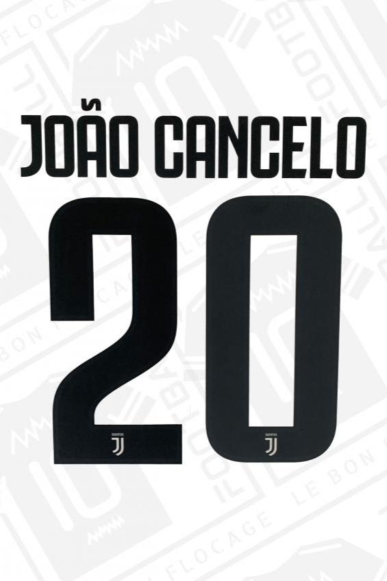 Flocage officiel - Juventus, Cancelo, 2018/2019, extérieur