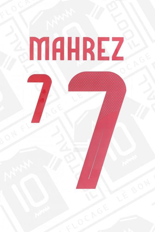 Flocage officiel - Algérie, Mahrez, 2023/2024, domicile