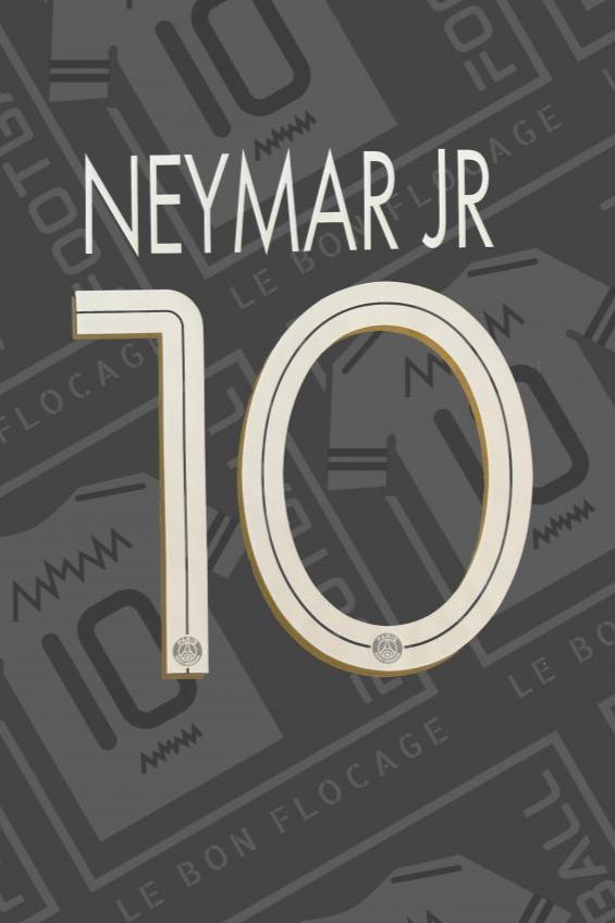 Flocage officiel - PSG, Neymar JR, 2020/2021, third