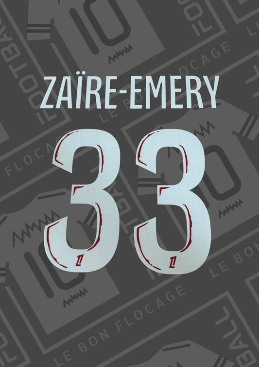 Flocage-officiel-WZE-PSG-24-25-domicile