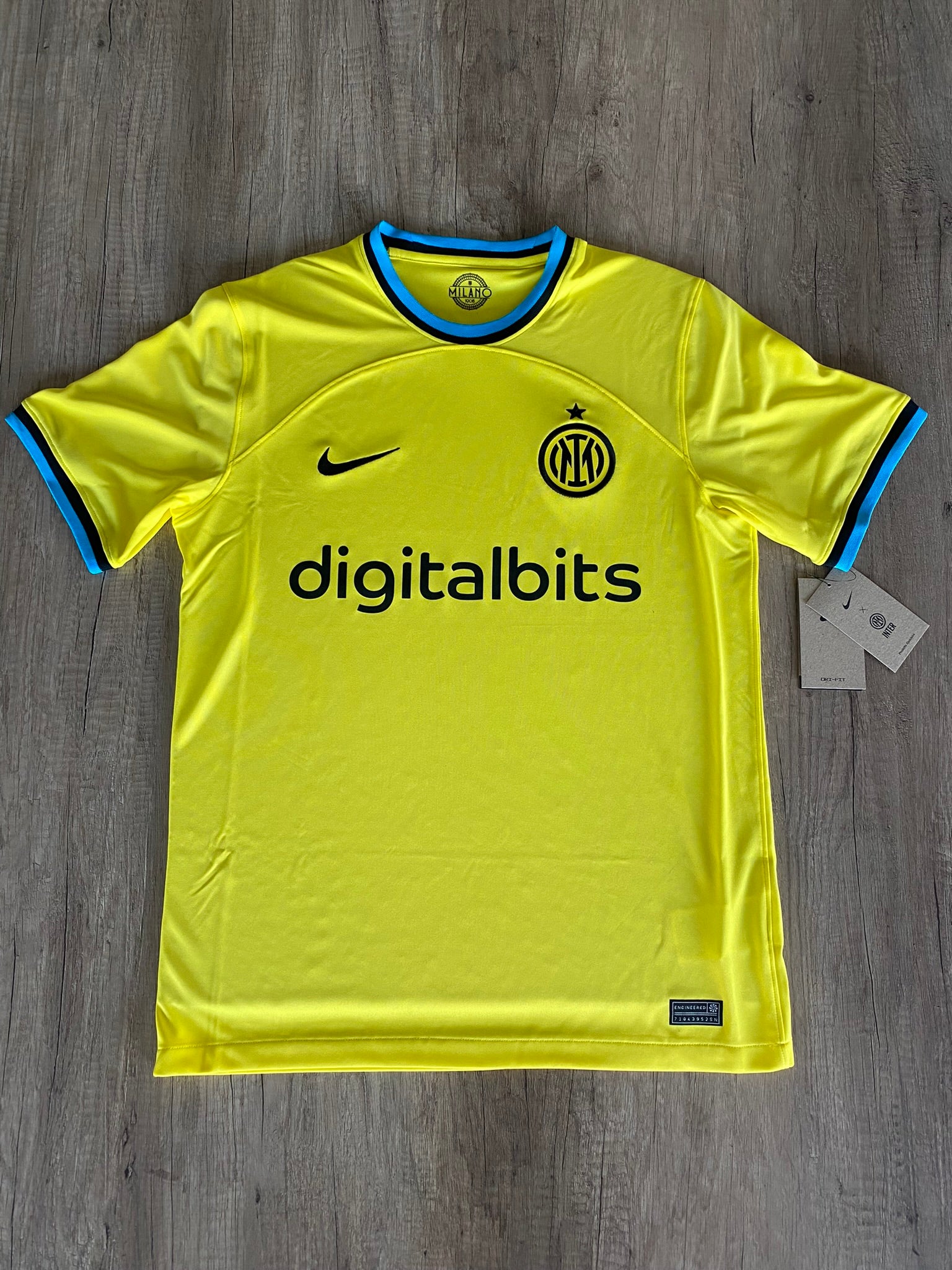Maillot Extérieur Inter Milan 2022/23 - Modèle Homme Taille S, Couleur Bleue - Marque Nike, Occasion