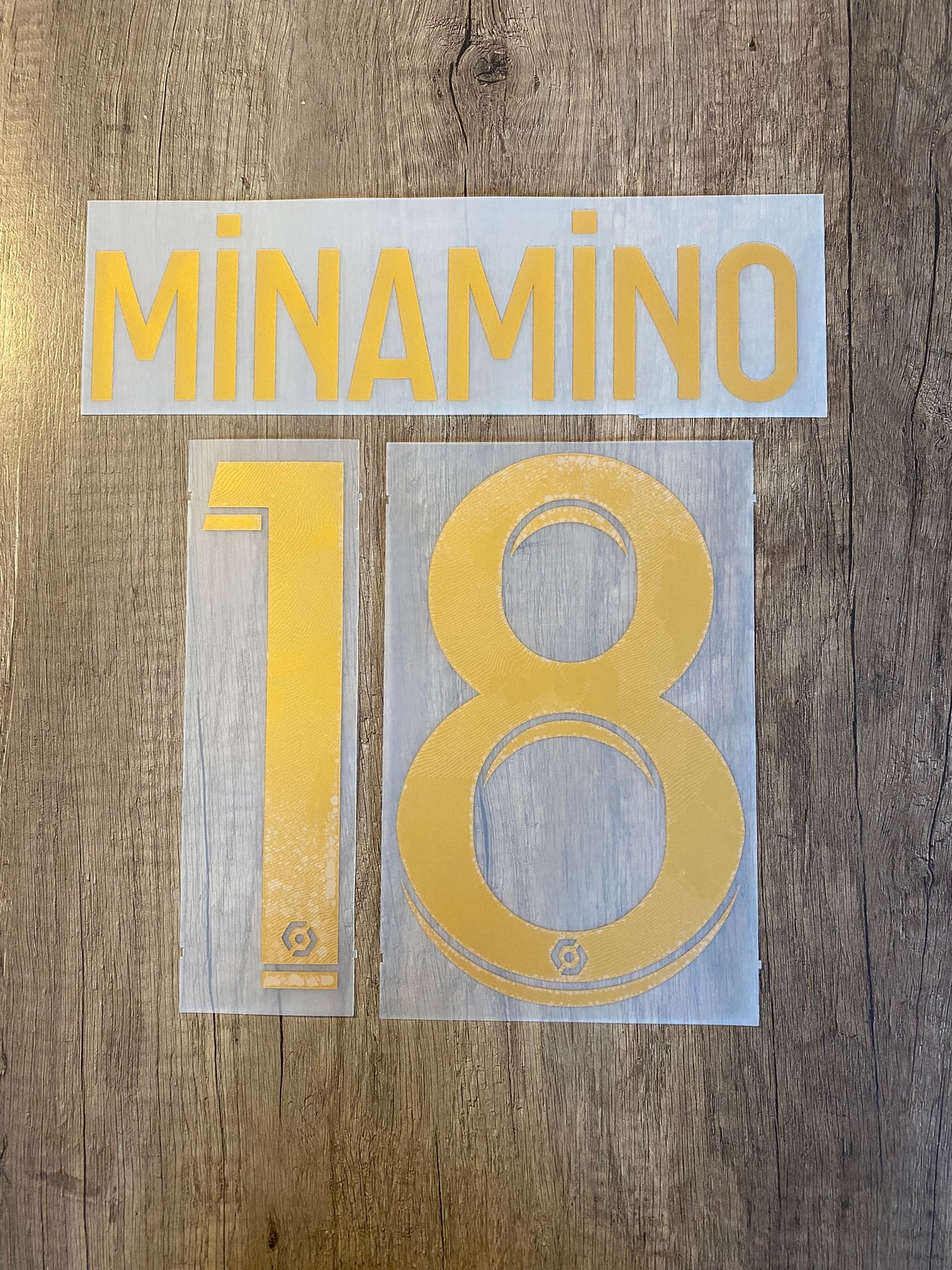 Flocage officiel - Monaco, Minamino, 2023/2024, extérieur