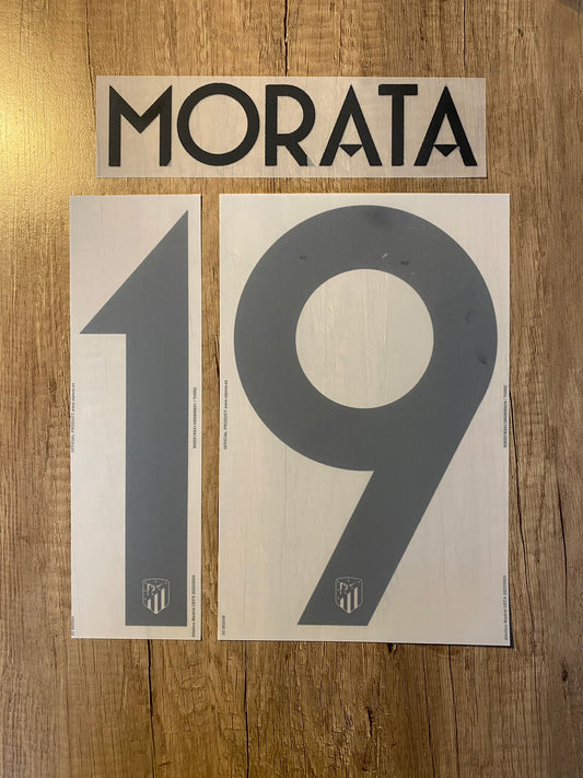 Flocage officiel - Atlético, Morata, 2023/2024, third