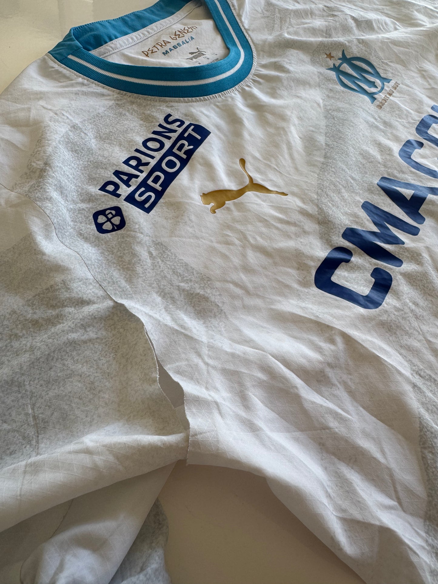 Maillot officiel Porté - Marseille, domicile, 2023/2024 - (10/10) - Taille M