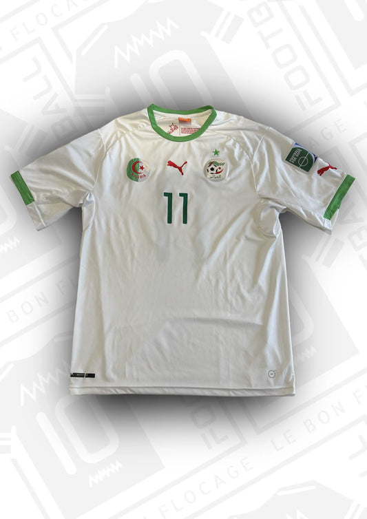 MAILLOT-officiel-ALGERIE-2014-DOMICILE-FACE-NUMERO-11