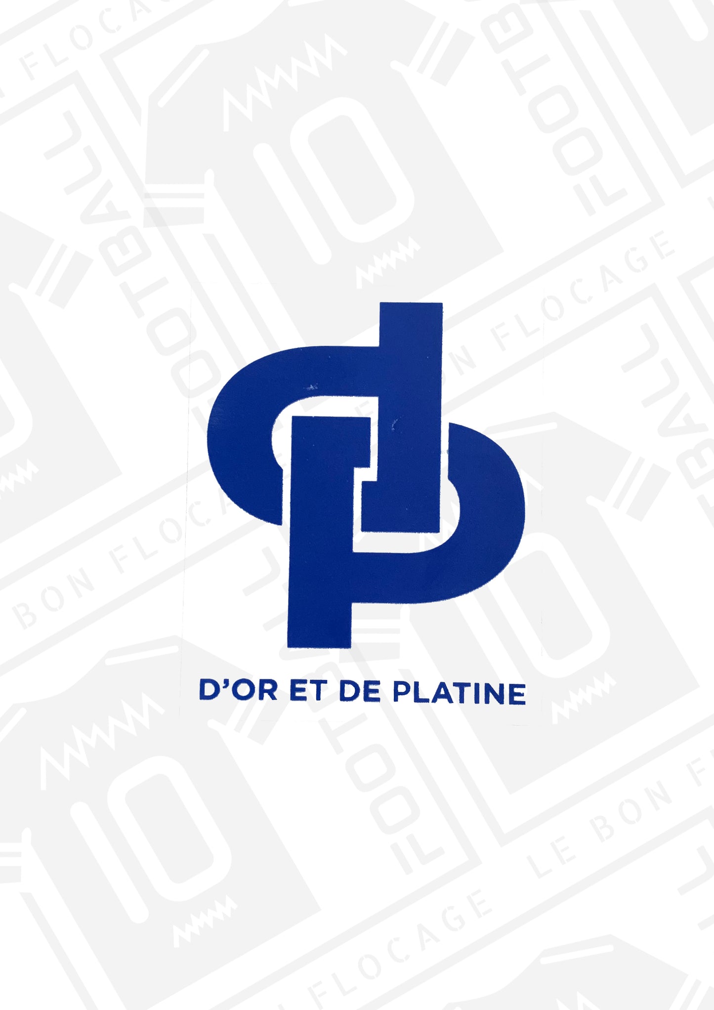 Patch officiel - D'or & Platine - 2023/2024