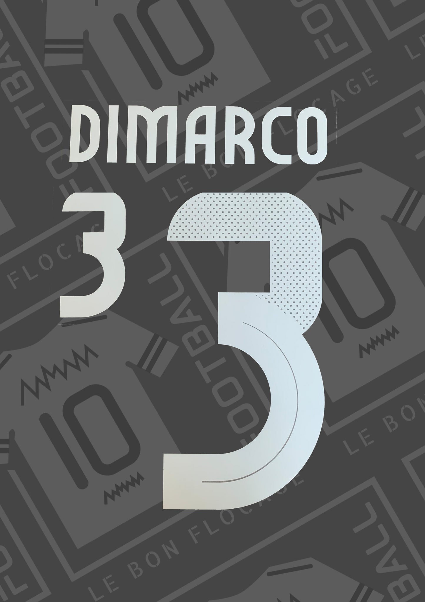 Flocage officiel - Italie, Dimarco, 2023/2024, domicile