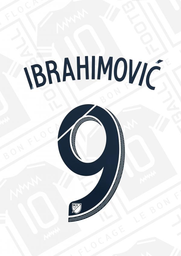 Flocage officiel - L.A Galaxy, Ibrahimovic, domicile