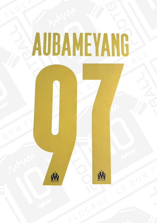 flocage-officiel-aubameyang-domicile-marseille-25-26-ldc