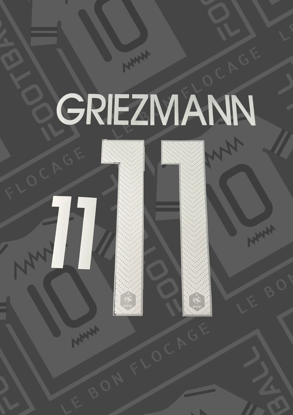 Flocage repro - France, Griezmann, 2014, domicile