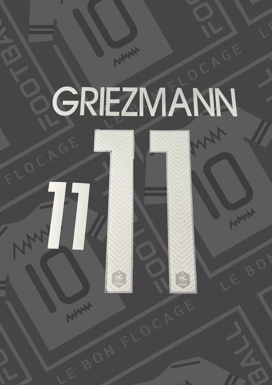 Flocage repro - France, Griezmann, 2014, domicile