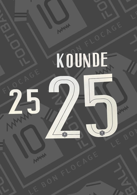 flocage-officiel-kounde-france-2021-domicile