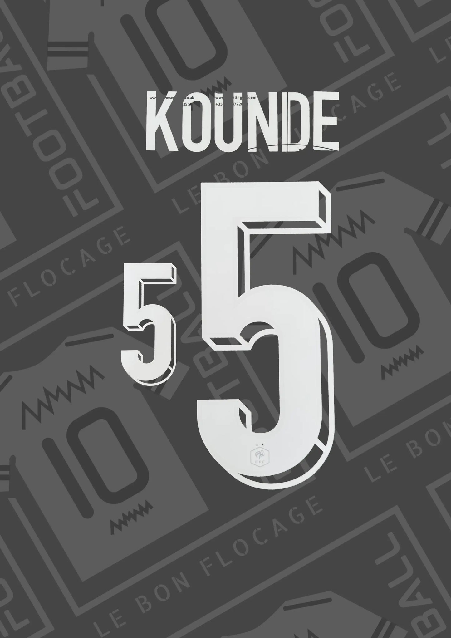 flocage-officiel-kounde-france-2024-domicile