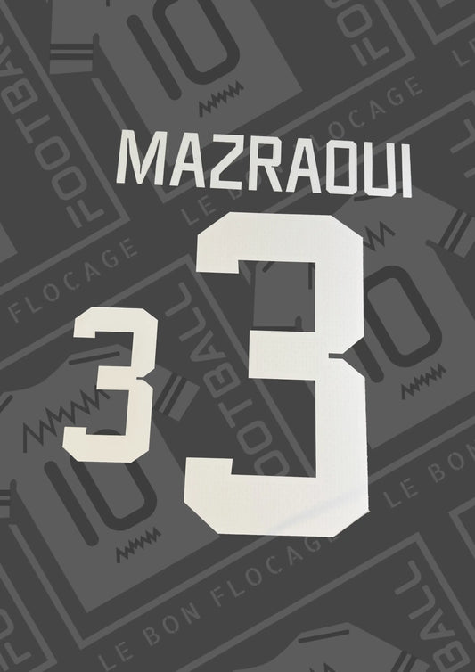 flocage-officiel-mazraoui-2022-maroc-domicile